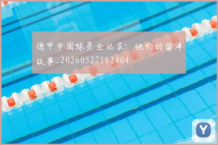 德甲中国球员全记录:他们的留洋故事_20260527112404
