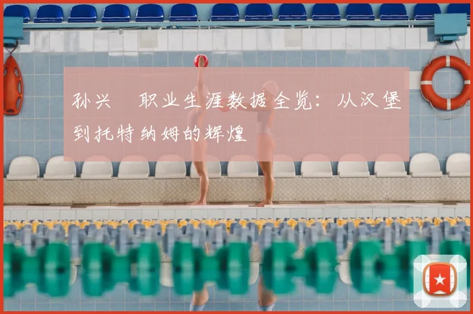 孙兴慜职业生涯数据全览：从汉堡到托特纳姆的辉煌